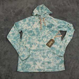 Howler Brothers Blue Tie-Dye Hoodie.  Worm once, no longer has tags.